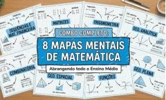 Pacote 8 Mapas Mentais